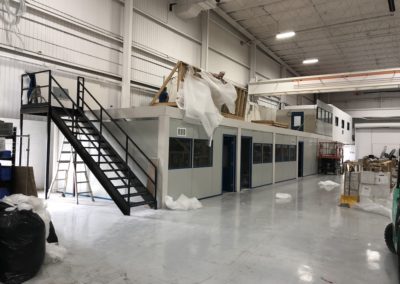 Two Tier Modular office Gyptech in Oakville, Ontario Canada.