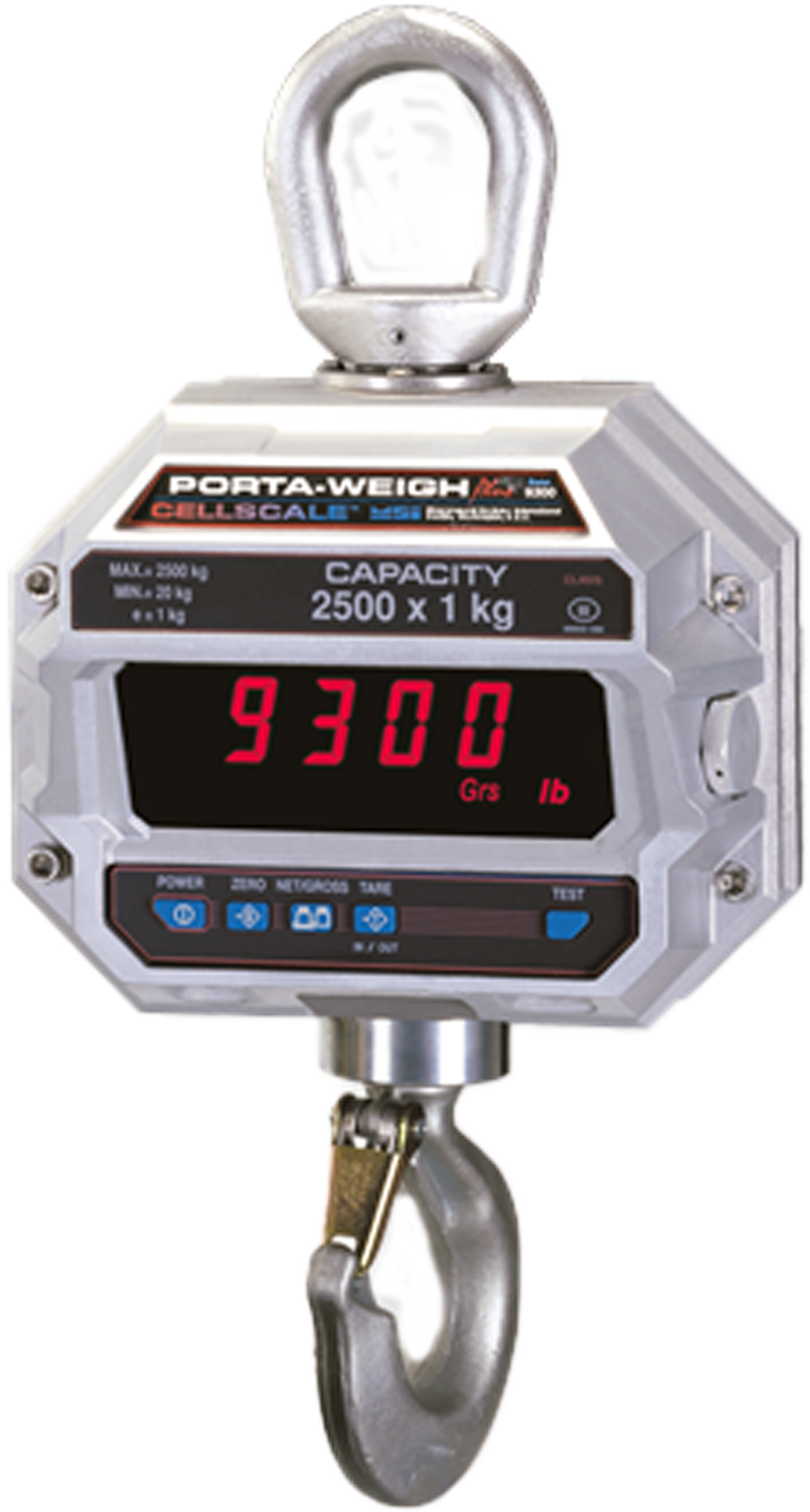 MSI-9300 Port-a-weigh plus rf