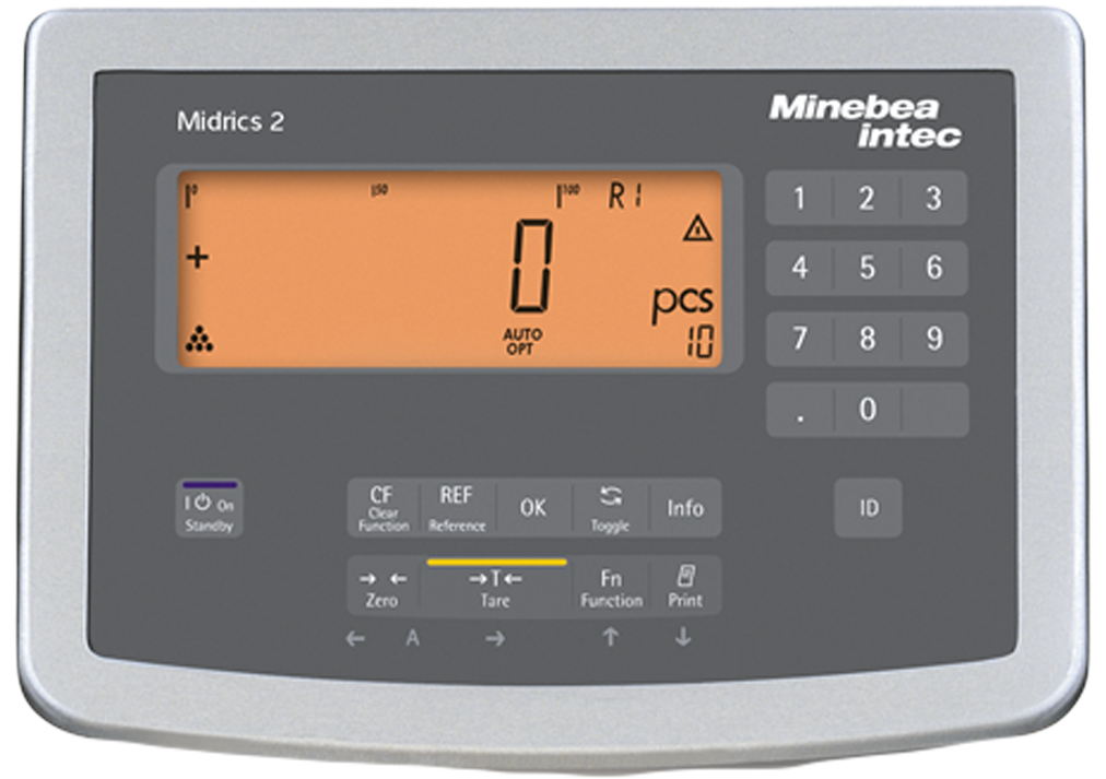 MINEBEA INTEC MIDRICS 1 AND 2 SERIES DIGITAL WEIGHT INDICATOR