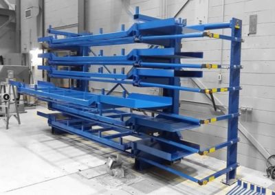Roll-Out Cantilever Racking - Windsor, Ontario Canada