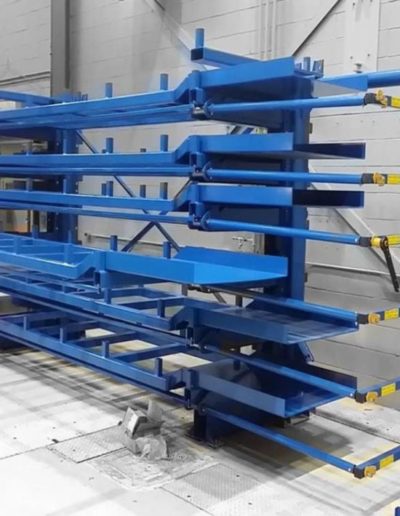 Roll-Out Cantilever Racking - Windsor, Ontario Canada