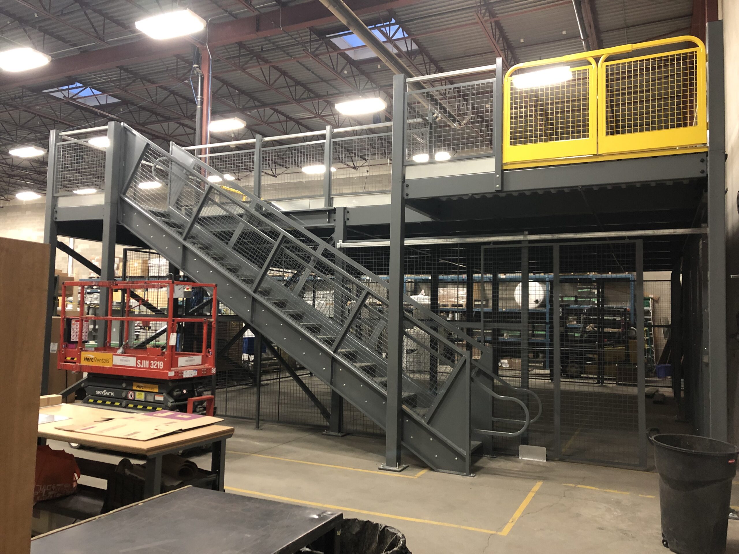 Cogan Mezzanine with Staircase Cogan Mezzanine with Staircase