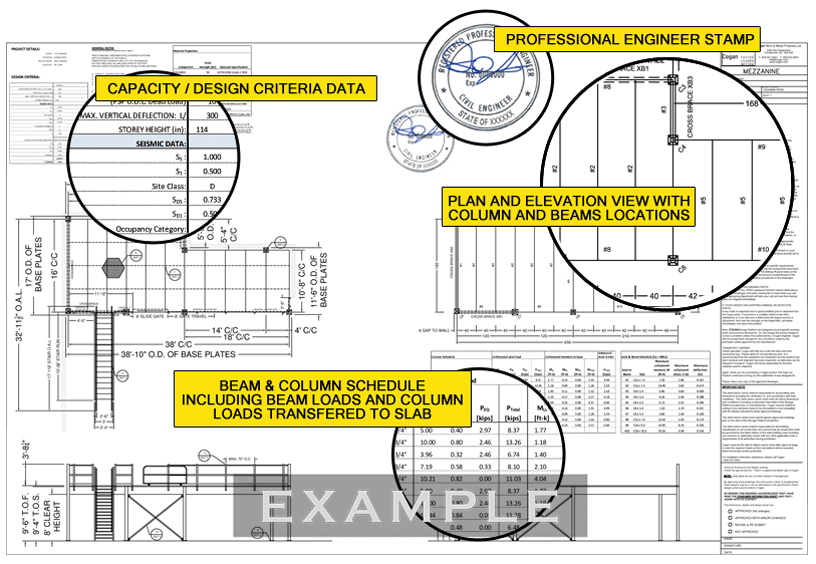 Cogan Permitting Drawings with Professional Engineer Stamp Cogan Mezzanine Permitting Drawings with Professional Engineer Stamp