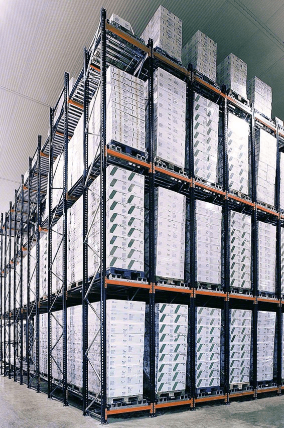 High Bay Pallet Flow Racking