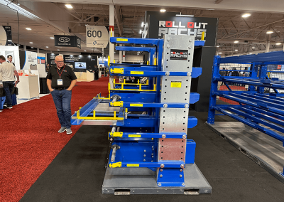 CMTS Roll Out Cantilever with Drawer Open