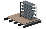 point load on platform