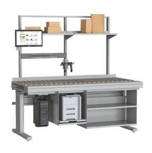 workbench integrated conveyor